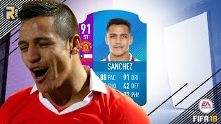 FIFA18 | THE BEST FUT SWAP PLAYER?!?! | 91 RATED FUT SWAP DEAL SANCHEZ PLAYER REVIEW!! | FUT18