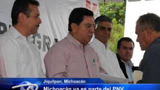 Jiquilpan, Michoacán.- Michoacán ya es parte de la PNV. Afirma Reyna.