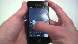 Samsung GT-I8350 Omnia W hands-on