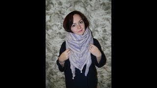 Бактус из пряжи Alize "Angora gold".