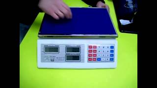 Электронные торговые весы - от technolex.com.ua
