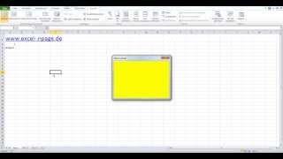 5ПШ_ Пользовательскую форму (UserForm) в файле Excel (VBA) активировать по комбинации клавиш.