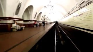 Мос Метро глазами машиниста, Вид из кабины машиниста в метро