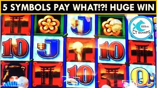 *IT'S HUGE* GEISHA SLOT MACHINE 5 SYMBOL TRIGGER! HIT AND RUN WINS!