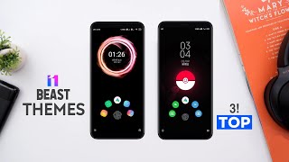 MIUI 11 Top 3 Secret Best Themes | (NO ROOT) Most Awaited Exclusive featured THEMES MIUI 11 ?