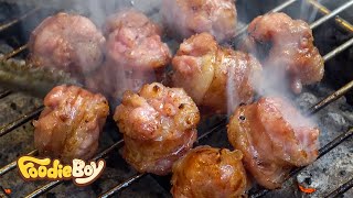 Grilled Sausage / Taiwanese Street Food / Old Street, Jiufen Taiwan