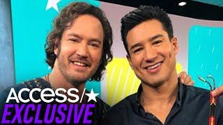 Mario Lopez And Mark-Paul Gosselaar Relive Their Classic 'Saved By The Bell' Fight (EXCLUSIVE)