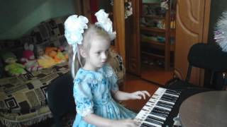 Soft Mozart Зимний Академический Концерт 2016-2017, Баркаролла. Оффенбах. Дарья, 6 лет