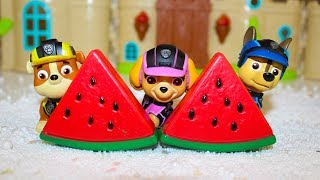 Мультики для детей Щенячий патруль Учим овощи и фрукты Развивающие мультфильмы для малышей