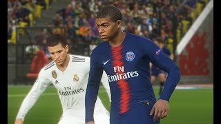 [PC] Mbappé vs Real Madrid - Gameplay Nouveaux Maillots 2019 PES 2018
