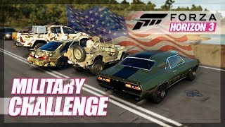 Forza Horizon 3 - Military Challenge (Shipyard Raid)