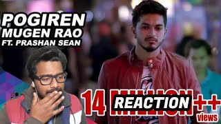 Pogiren - Mugen Rao MGR feat. Prashan Sean | Official Music Video | REACTION | #Oyepk