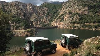 Land Rover Defender Corsica 2014 J4 Lac de Tolla