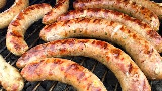 Nejchutnější recept na výroba zdravé domácí grilovací klobásy, Vařte s Majklem