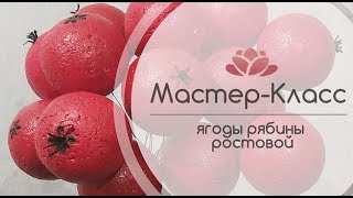 Бесплатный Мастер-Класс ягоды ростовой рябины