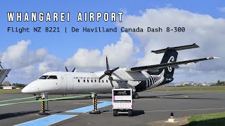 Whangarei Airport | Flight NZ 8221 | De Havilland Canada Dash 8-300