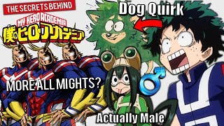 THE SECRETS BEHIND... My Hero Academia!