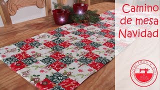 Camino de mesa para Navidad