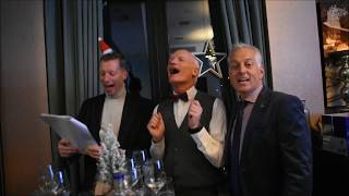 Bunnig Kerstzang 2019 in Hotel Leiden.  www.leidseglibber.nl