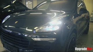 Porsche Cayenne.Ассистент перестроения.HomeLink.Адаптивный круиз-контроль.Система кругового обзора.