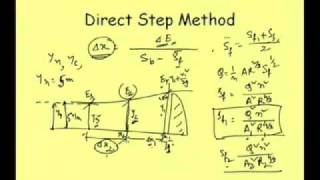 Mod-4 Lec-5 Computation of Gradually Varied Flow