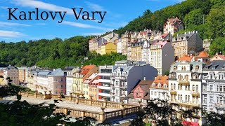 Карловы Вары. Прогулка по городу, обзор и история / Karlovy Vary (Karlsbad). Overview and history