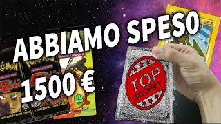 ABBIAMO SPESO 1500 EURO IN CARTE POKEMON! PACCHETTI OLD, SHINING, PROMO
