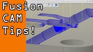 Fusion 360 Advanced CAM Tips & Tricks!  FF48