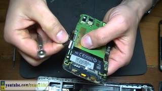 HTC Desire S разборка и замена сенсора