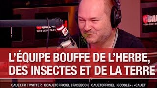 L'équipe bouffe de l'herbe, des insectes et de la terre - C’Cauet sur NRJ