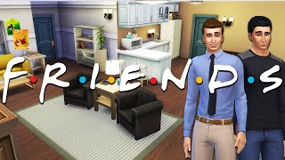 CHANDLER & JOEY'S APARTMENT | FRIENDS | The Sims 4 Speed Build