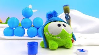 Игры Ам Няма - Аям Ням строит снежную крепость