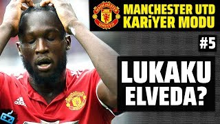 LUKAKU AYRILACAKMI? // FIFA 18 Kariyer Manchester United 5