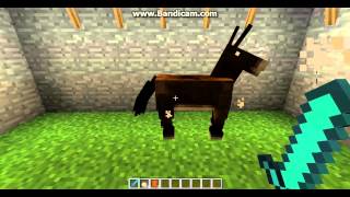 Minecraft 1.6.1  AT Ve Eşşek Çiftleşmesi Sonucu Doğan Yavru :D
