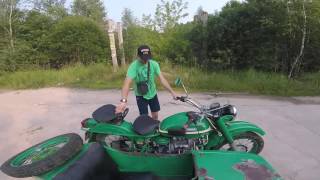 Мотоцикл Урал - Первые покатушки - 1