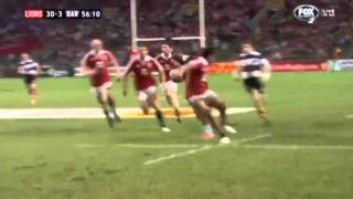 British and Irish Lions v Barbarians International Rugby Highlights