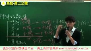 地方政府特考【行政法】解題 韓律老師 主講【高點高上公職】