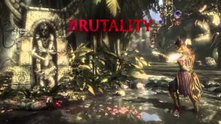 mortal Kombat X Shinnok Secret Brutality (imposter variation)