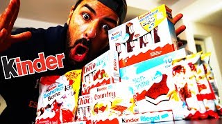 Alle KINDER-SCHOKOLADEN in 1 MIXEN!!!