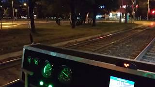 Поездка на мотовозе по городу