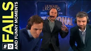 LoL Mid-Season Invitational FAILS and Funny Moments (2015-17)