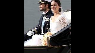 Swedish Royal wedding! Prince Carl Philip of Sweden and Sofia Hellqvist.