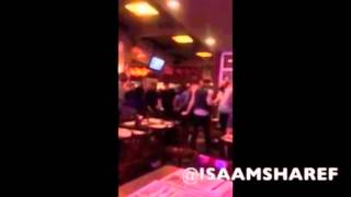 Shocking video shows gay couple bashed over the head with a chair in &#039;homophobic restaurant at