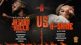 HITMAN HOLLA VS K-SHINE SMACK/ URL RAP BATTLE | URLTV