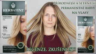 HERBATINT | Přírodnější permanentní barvy na vlasy | Výtažky z 8 bylin | RECENZE, ZKUŠENOSTI