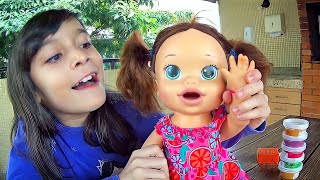 MINHA ROTINA DA MANHÃ ★ Diversão em dias de semana ★ PARTE 2: Hora de brincar!!! BabyAlive Sarinha
