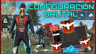 !CONFIGURACIÓN BRUTAL PARA SUBIR LA MIRA | SIEMPRE DARÁS HEADSHOTS ? | FREE FIRE