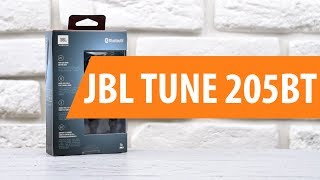 Распаковка наушников JBL TUNE 205BT / Unboxing JBL TUNE 205BT