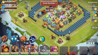 Castle Clash - Lil' Nick!!! Double Evo, Level 200, Gameplay and Review!!!