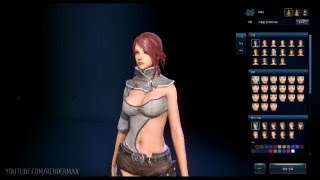 Icarus Online - Female Armor Preview - CBT (Korea)